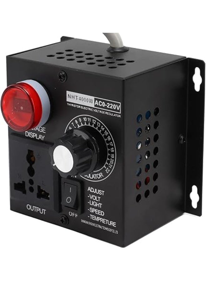 D L C Electronic voltage regulator